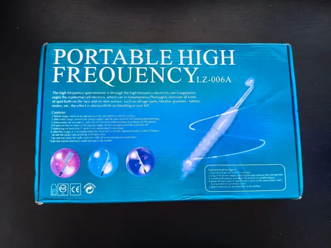 Portable High Frequency LZ-006A (Alta Frequência para Cabelo e Pele)