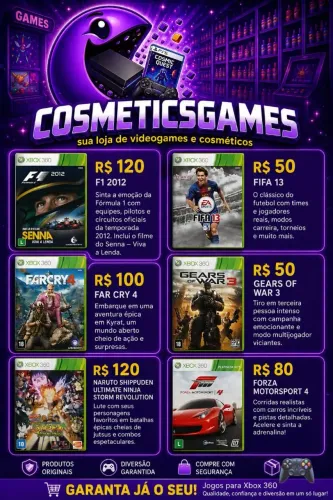 Jogos de xbox 360