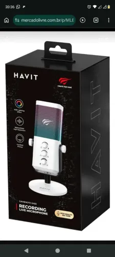 MICROFONE HAVIT