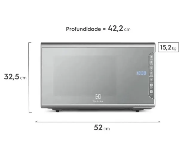 Microondas Philco 31 L - 1 ano de uso