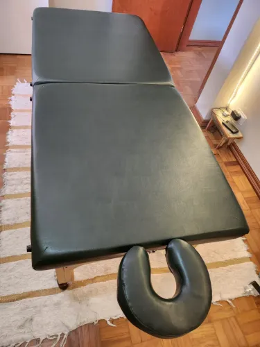 Maca para massagem verde musgo