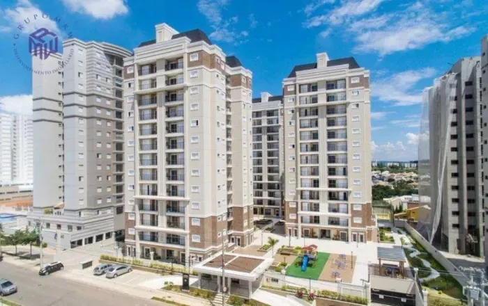 Apartamento com 3 dormitórios para alugar, 83 m² por R$ 5.542,79/mês - Parque Campolim - S