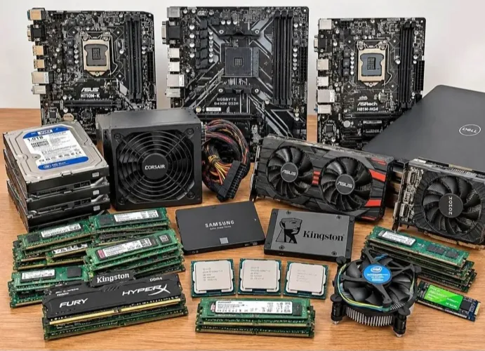 Lote de equipamentos informática 
