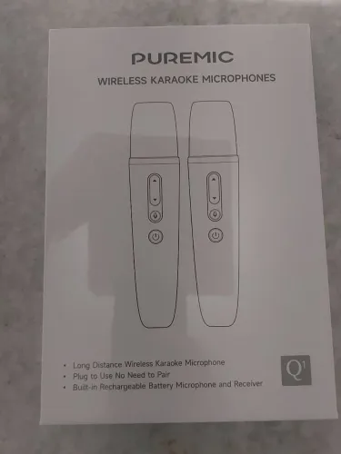 Puremic Q1-D - Microfone para Karaoke