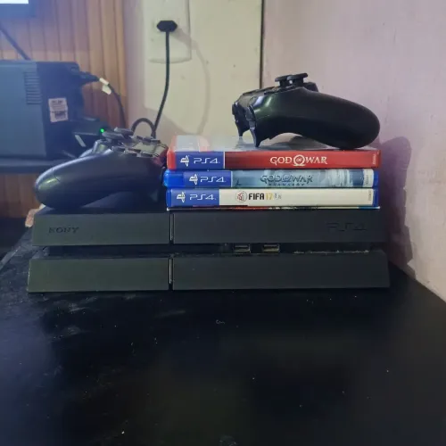 ps4 fat 1 tera  valor sem os jogos muda deixo por 1k