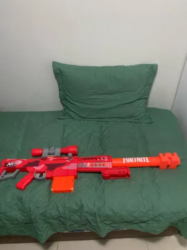Lançador Nerf Fortnite Heavy SR (Com Luneta) - Original Hasbro
