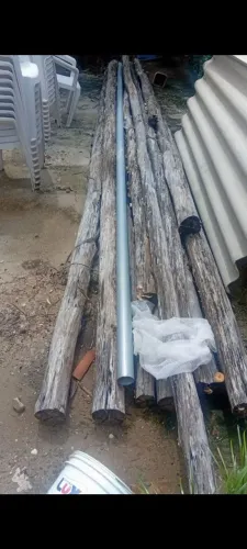 Poste galvanizado de 7 metros