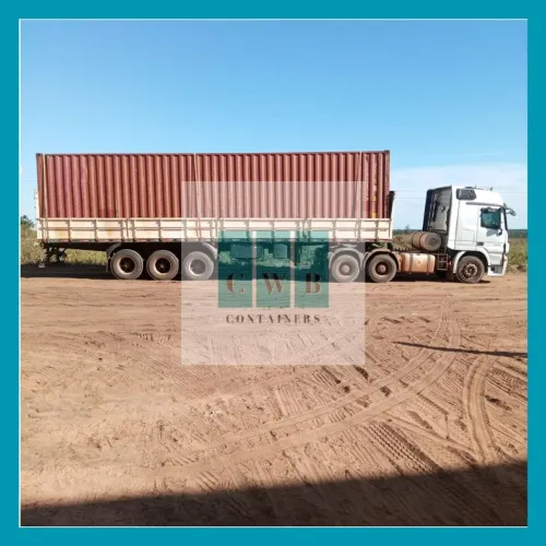 Container Usado Padrão Naval - 6m ou 12m - Preço Justo e Qualidade - Direto do Porto