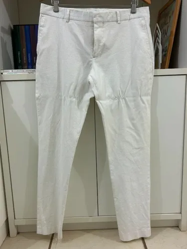 Calça sport estilo elegante branca - Tam. P