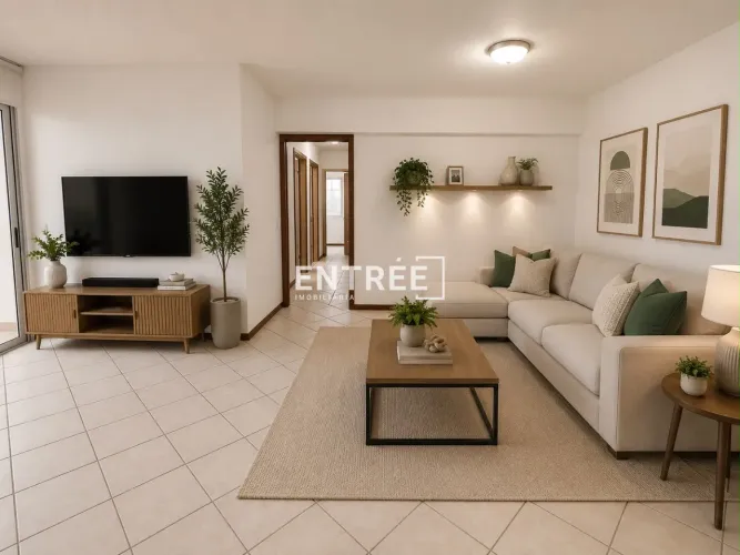Apartamento 3 Quartos (sendo 1 Suíte) e 2 Vagas - Centro