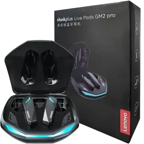 one De Ouvido Bluetooth Lenovo Gm2 Pro Cor Preto