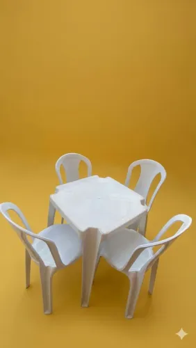 Jogo de mesa de plástico 