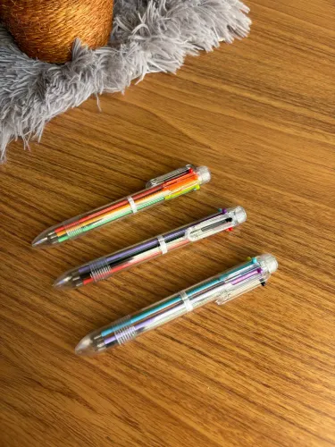 Caneta Colorida 6 Cores