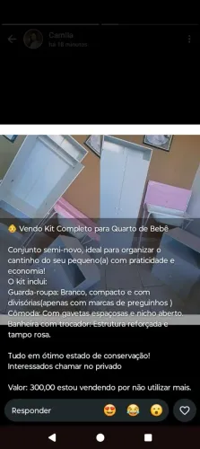 Kit móveis infantil