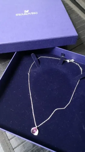 Colar Swarovski pendant necklace