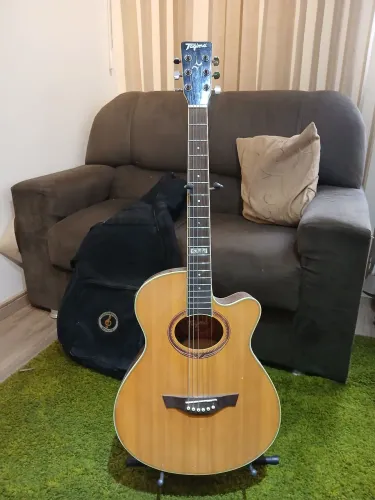 Violão tagima Dallas, tripé e bag