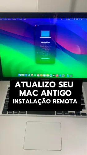 Atualize seu Mac (Acesso Remoto) MacBook Pro 2009 a 2017