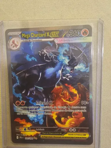 Mega Charizard X EX raríssima fogo Fantasmagórico