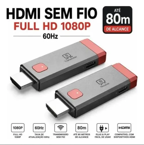 Transmissor receptor HDMI WI fi