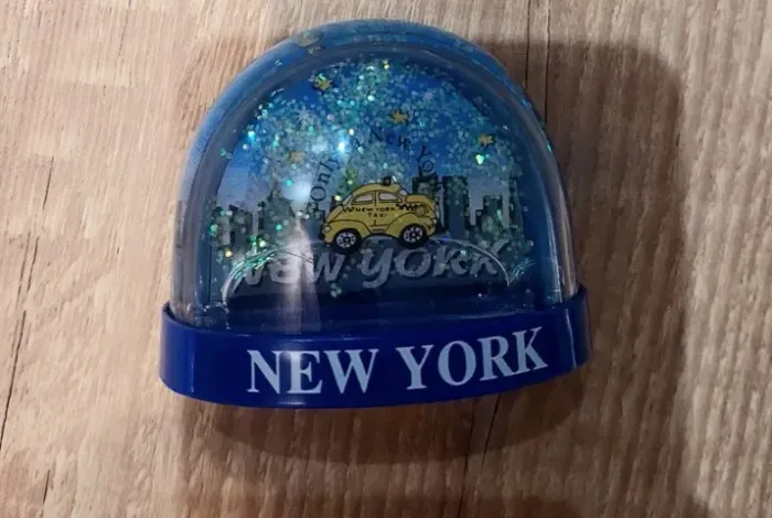 Snow Globe New York - Táxi Amarelo - adquirido em NY
