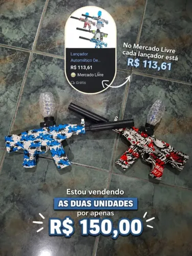 Brinquedo de gel