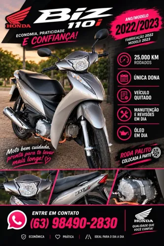 Honda Biz 110i 2023