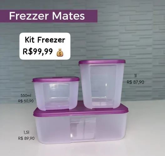 Promoção Kits Tupperware.