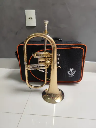 Flugelhorn Eagle FLG-507 Sib - Laqueado - Novo R$3590,00 -Parcelo 21x cartão -Aceito troca