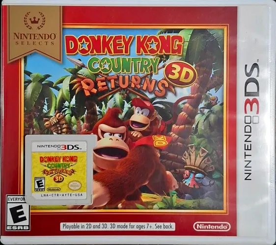 Donkey Kong Country Returns 3D - 3DS