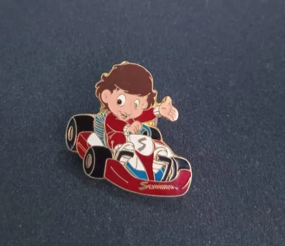 Boton Ayrton Sena ( Para Colecionador )