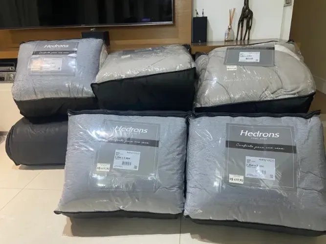 OPORTUNIDADE: COBERDON QUEEN HEDRONS PLUSH SHERPA ORIGINAL COM DESCONTO!