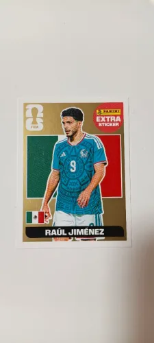 Figurinha Raúl Jiménez Gold