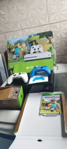 ?Console Xbox One 500GB Linha mini craft (100% original)