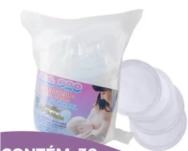 120 Absorventes para seios (NOVO)
