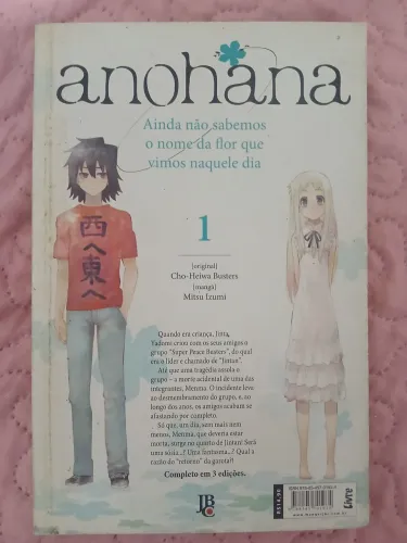 Mangá Anohana - Volume 1