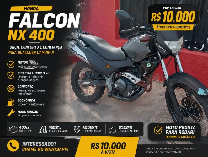Vendo Falcon nx 400
