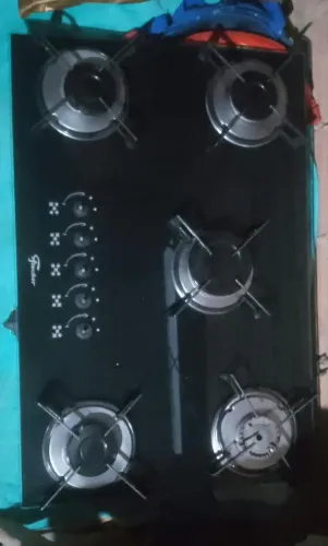 Fogão de vidro elétrico da marca cooktop