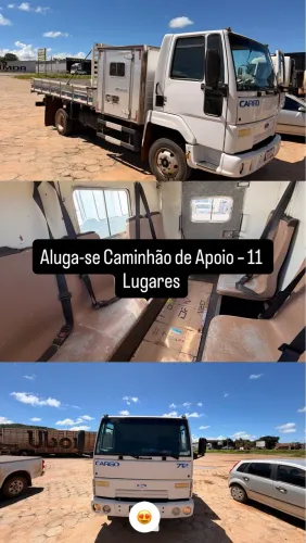 Caminhão de Apoio - 11 Lugares 