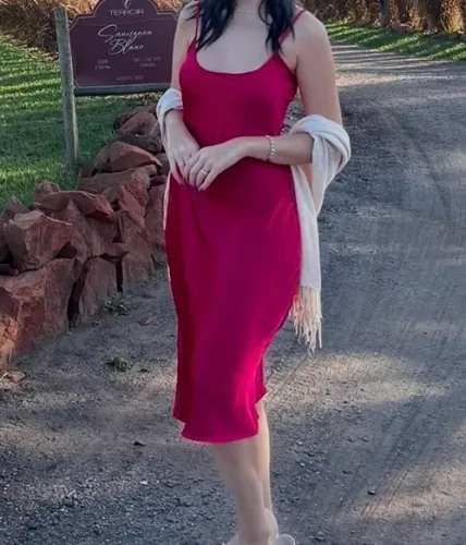 Vestido cetim