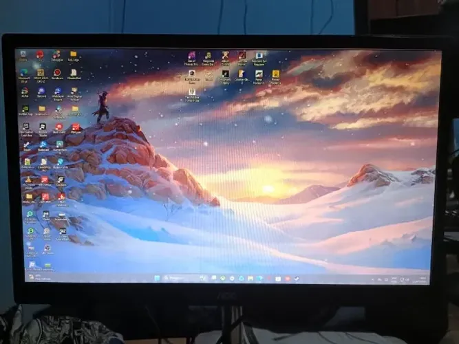 Monitor AOC 21,5 Polegadas + Suporte