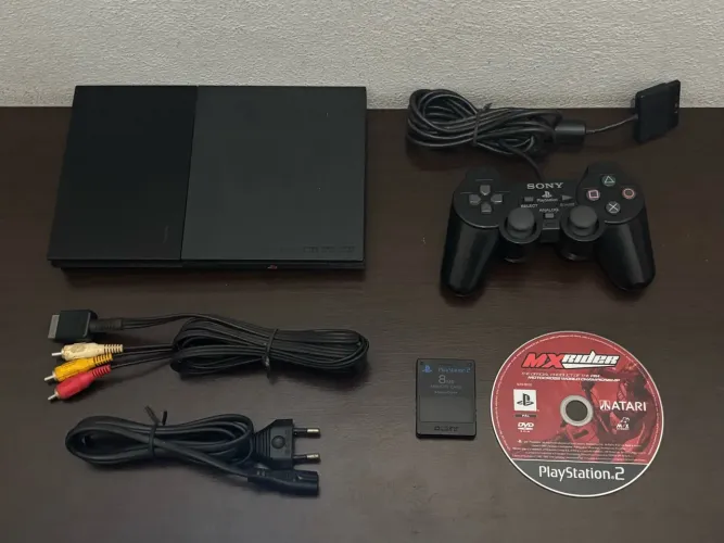 PlayStation 2 Slim Original com Lacre de Fábrica