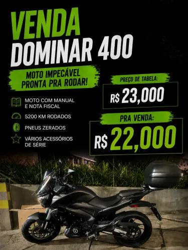Moto Bajaj Dominar 400 2025
