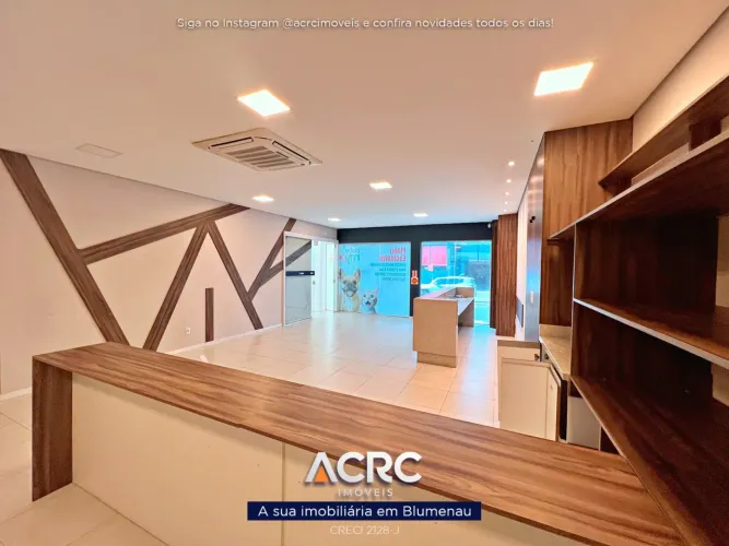 ACRC Imóveis - SA01435 - Sala para Locação no Bairro Garcia em Blumenau