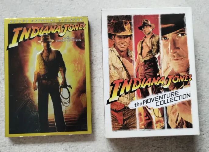 DVD INDIANA JONES - TODOS OS FILMES