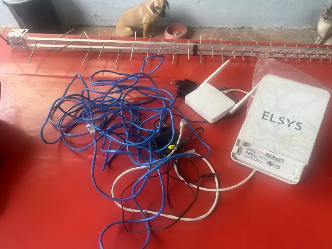 Elsys FIT EPRL18 Amplimax Kit Completo De Internet P/ Fazenda Sitios Rural
