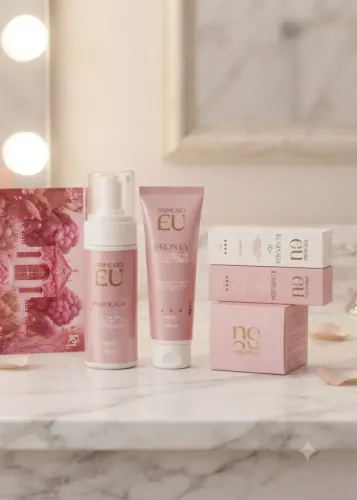 Fácil hidratante, sabonete, máscara facial kit