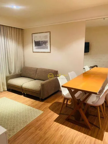 Apartamento Studio Mobiliado com 1 Quarto, 37 m² - aluguel por R$ 4.100/mês ou venda por R