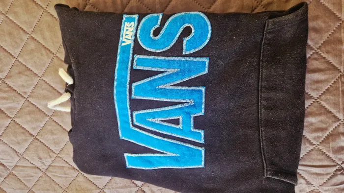 Moletom Vans Preto e Azul