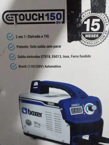Máquina de solda box 150 amp