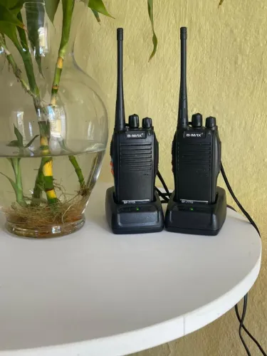 Rádio amador 3 km no usado duas vezes